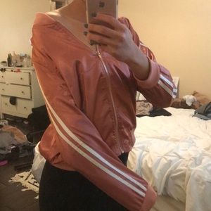 Silk track suit jacket